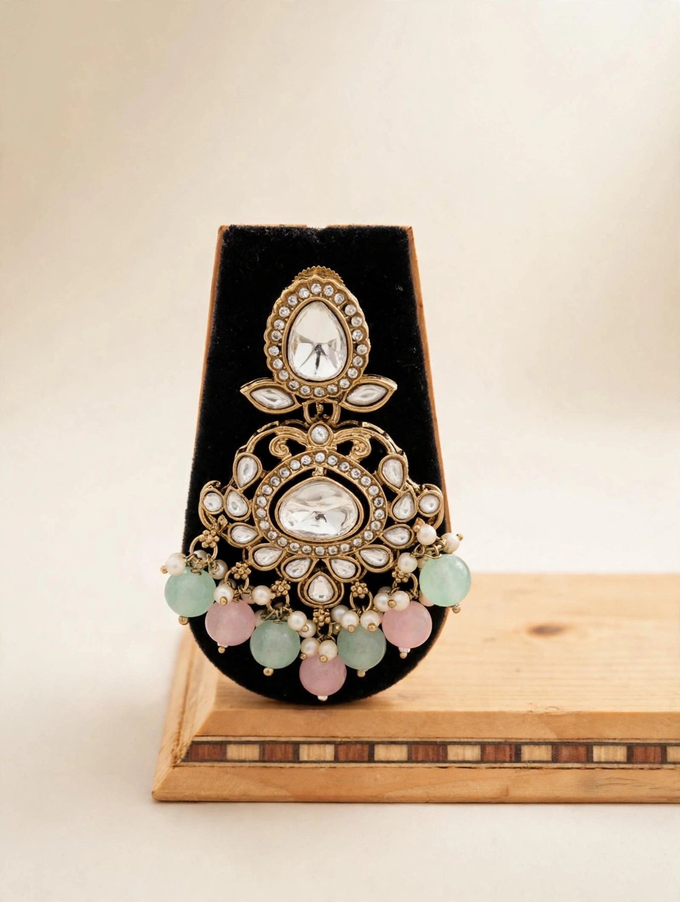 Indian-bridal set in Kundan